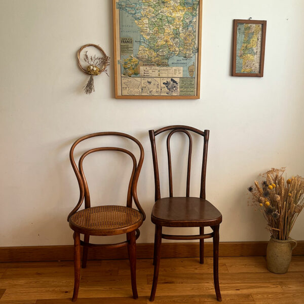 chaises bistrot de la manufacture Thonet