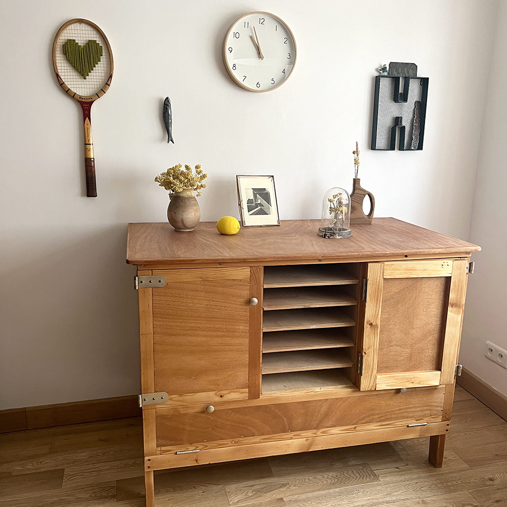 Meuble de métier, imprimerie